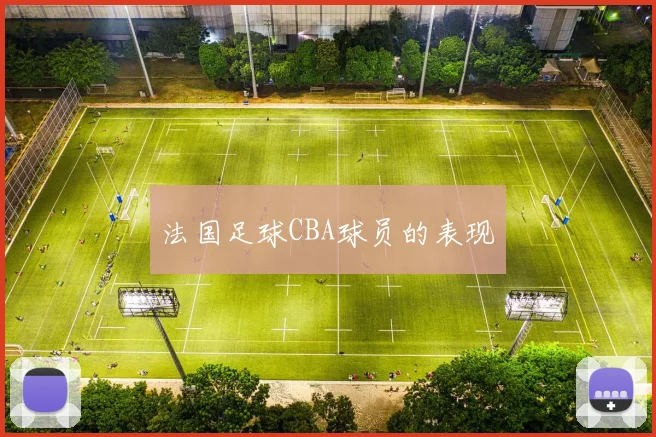 法国足球CBA球员的表现